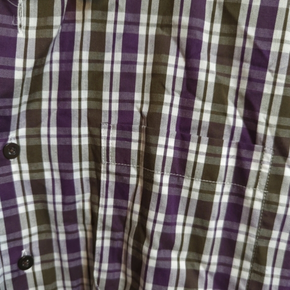 💥 Men's XL plaid dress shirt - Picture 2 of 2